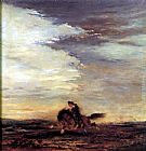 Gustave Moreau The Scottish Horseman painting
